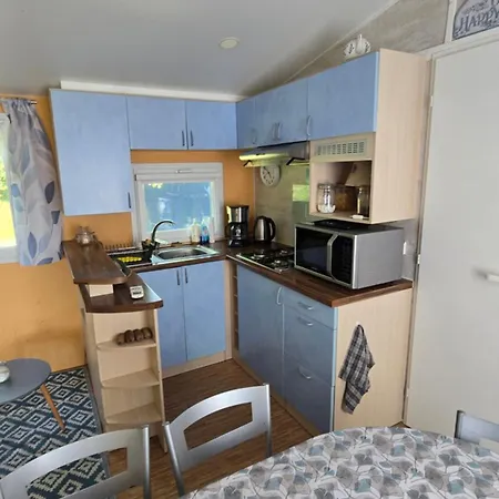 Lüks kamp alanı Mobil-home 6 Personnes, 3 Chambres, Climatise Piscine
